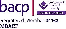 About Counselling. BACP  Smaller New Logo 2019 Purple